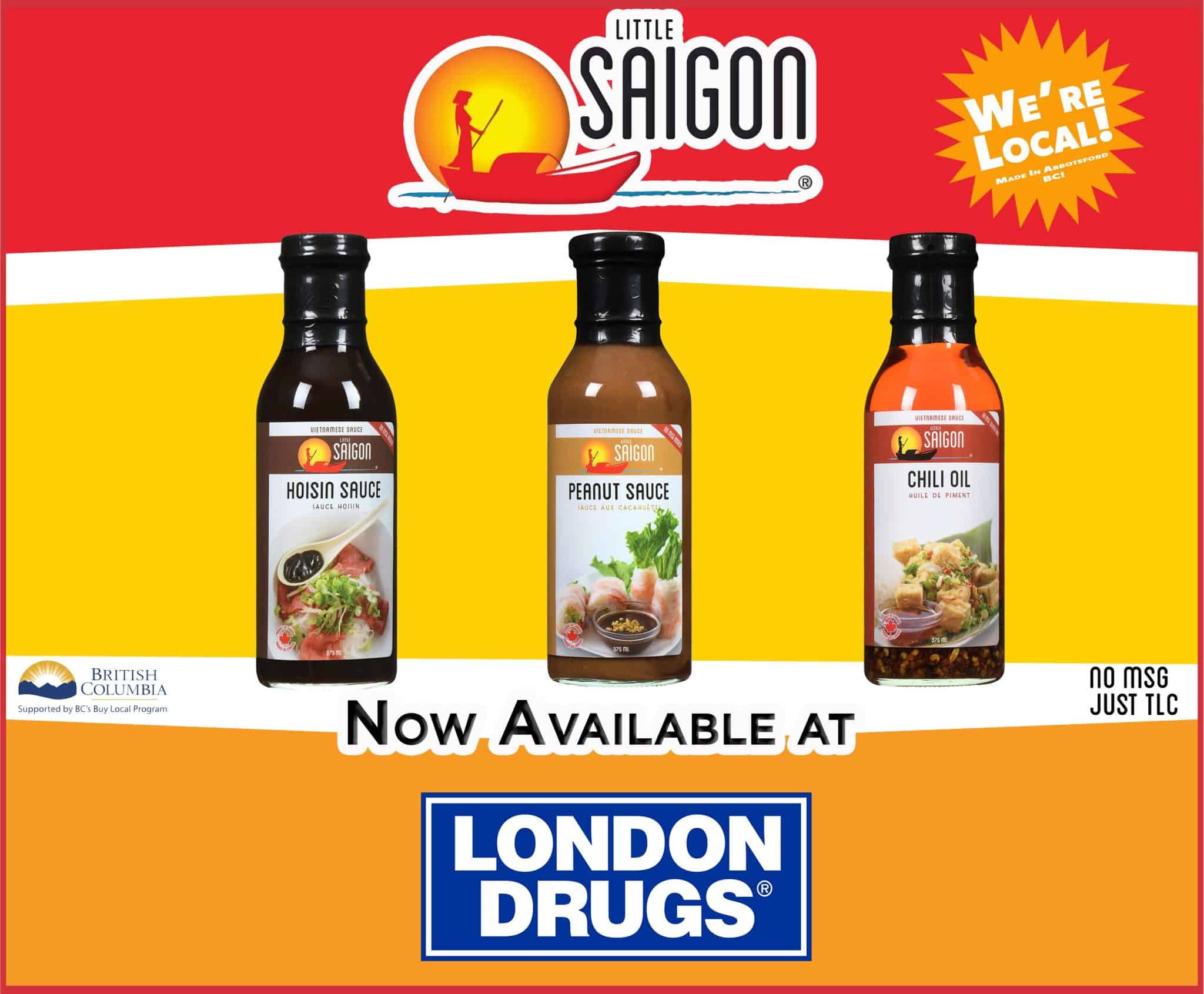 LITTLE SAIGON NOW AVAILABLE AT LONDON DRUGS - Sonray Sales