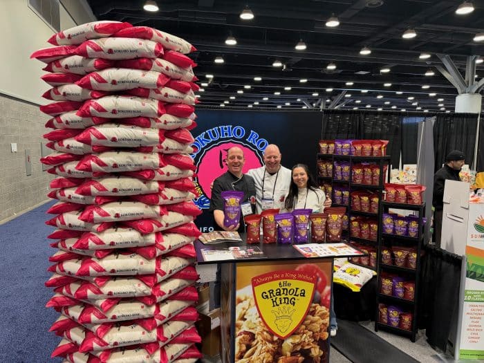 Sonray Sales team at the booth!